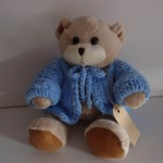 €14,95 Besteln: beer jas blauw Heerlijk zachte knuffelbeer met jas Grootte 26cm